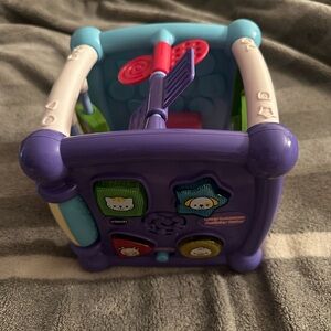 VTech Purple and Blue Learning Activity Cube
